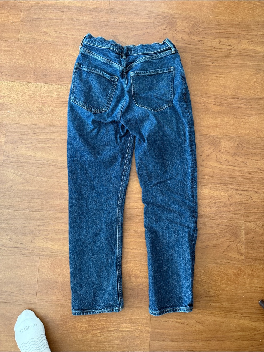 AGOLDE Riley Long High Rise Straight Jeans - 26 - Picture 6 of 6